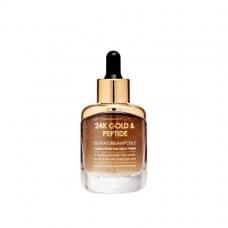 Serum for skin rejuvenation with gold and peptides 24K Gold and Peptide Signature Ampoule FarmStay 35 ml