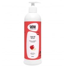 Liquid soap Rose&Jasmine flowers UIU DeLaMark 300 ml