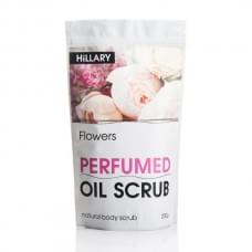 Скраб для тіла HILLARY парфюмований Perfumed Oil Scrub Flowers 200 гр 4820209070187