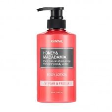 Honey & Macadamia Body Lotion Pear & Freesia Kundal 500 ml
