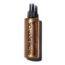 Сяюча олія для засмаги Dark Chocolate Glow Body Oil Hillary 200 мл