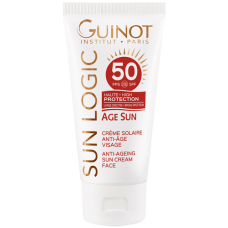 Антивіковий крем від сонця для обличчя SPF50 Age Sun Anti-Ageing Sun Cream Face Guinot 50 мл