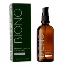 Tonic essence with witch hazel hydrolat and organic sulfur Biono 100 ml