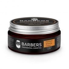 Крем для гоління зі зволожуючим ефектом Orange-Amber Barbers 100 мл