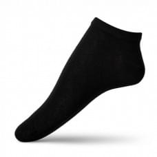 Носки женские укороченные хлопковые V&T Socks черные р. 36-40