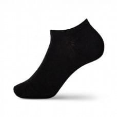 Носки-следы мужские однотонные V&T Socks черные р. 39-41