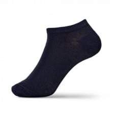 Носки-следы мужские однотонные V&T Socks темно-синие р. 39-41