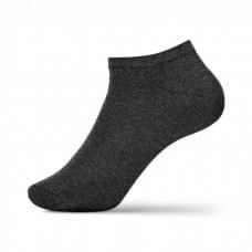 Носки-следы мужские однотонные V&T Socks темно-серые р. 44-47
