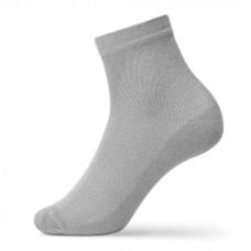 Носки мужские с сеткой V&T Socks светло-серые р. 39-41