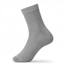 Носки мужские с вязкой рубчик V&T Socks серые р. 39-41
