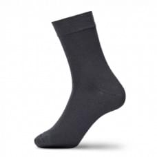 Носки мужские классические однотонные V&T Socks темно-серые р. 39-41