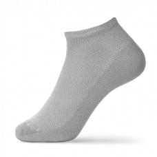 Яркие мужские следы с сеткой V&T Socks светло-серые р. 39-41 