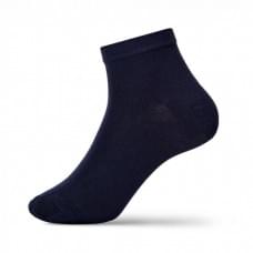 Носки мужские однотонные комфортной длины V&T Socks темно-синие р. 39-41