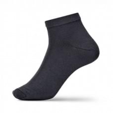 Носки мужские однотонные комфортной длины V&T Socks темно-серые р. 39-41